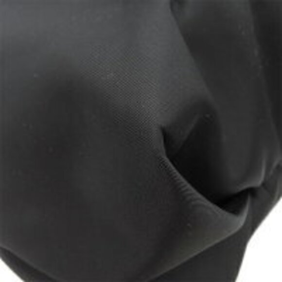 Gucci Logo Nylon Tote Bag Black Shoulder Travel - Picture 4 of 8